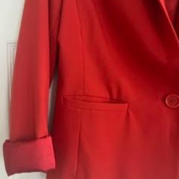 Red Frenchi Blazer - Picture 3 of 3